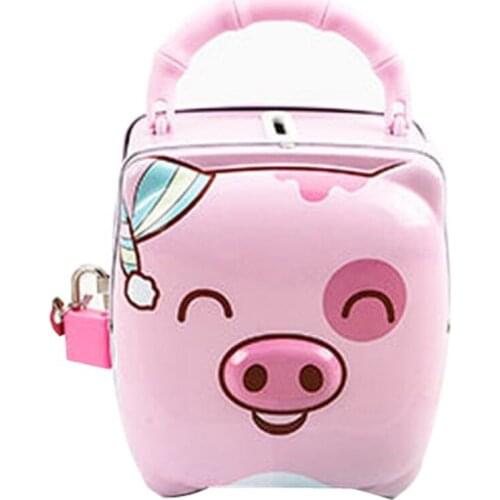 F3ME 1Pc Kid’s Money Bank Interactive Montessori Coin Bank Stimulation Piggy Bank Early Learning Gift for Kid Banking Toy