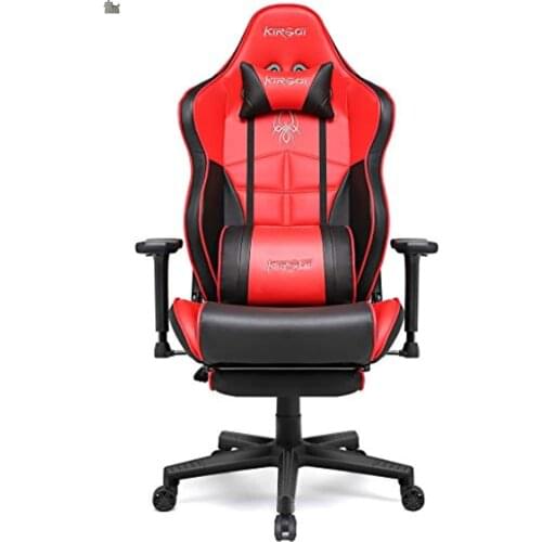 Kirogi Gaming Chair with Footrest Ergonomic Computer Chair with Lumbar Support Adjustable PC Gaming Chair for Adults 004