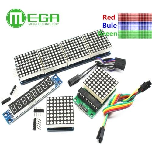 MAX7219 dot matrix module microcontroller module display module finished goods