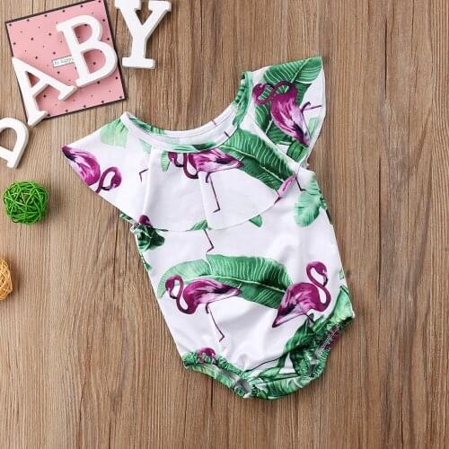 Fashion Girl Swimsuit Newest Toddler Baby Girls Floral Tankini Swimwear Swimsuit Bikini Bathing Suit