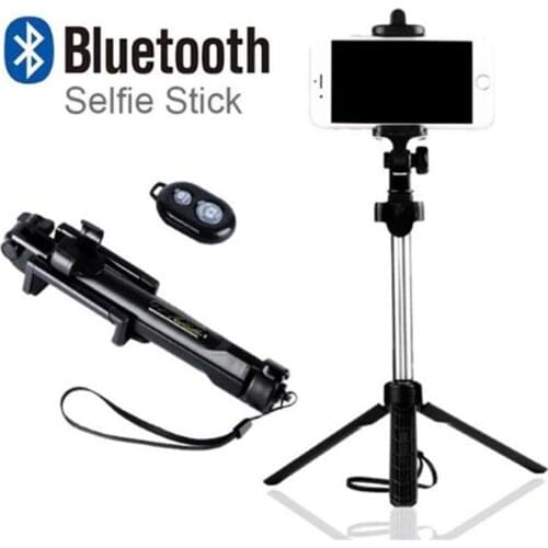 Monopod Selfie Stick Bluetooth With Button Pau De Palo Tripod for iphone Huawei XIAOMI Samsung Android phone Camera Accessories