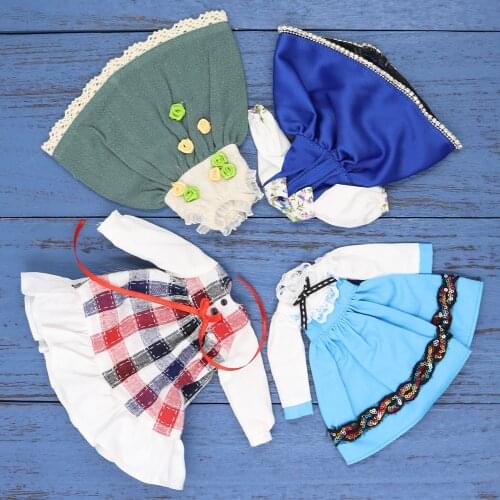 Outfits for ICY DBS Blyth doll Fairy casual dress for the simple suit for 1/6 BJD