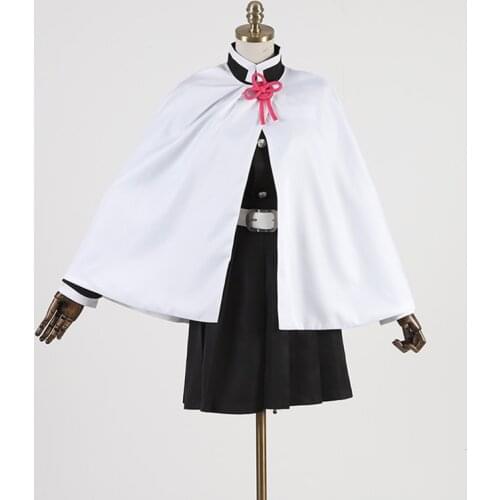 New Kimetsu No Yaiba Cosplay Costumes Kanao Tsuyuri Cosplay Costume Uniforms Halloween Party Blade Of Demon Cosplay Costume