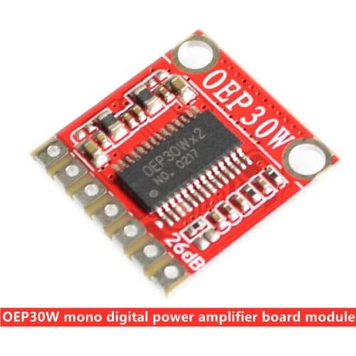 OEP30W Mono Digital Power Amplifier Board Module Class D 12V LCD TV 10W15W20W35W TDA8932