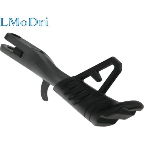 LMoDri Motorcycle Stand Foot Scooter Kickstand Kick Side Stand For Yamaha Honda Kawasaki Suzuki Bracket Aluminum Alloy