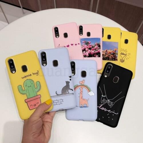 Simple Case For Samsung Galaxy M10 M105 M 105 Silicone Soft TPU Cute Case For Samsung Galaxy M10S SM-M107F M107F 2019 Back Cover
