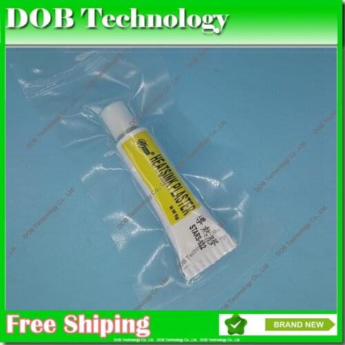 100Pcs/lot CPU GPU Thermal Silicone Grease Compound Glue Cooling Paste Heat STARS-922 Free Shipping