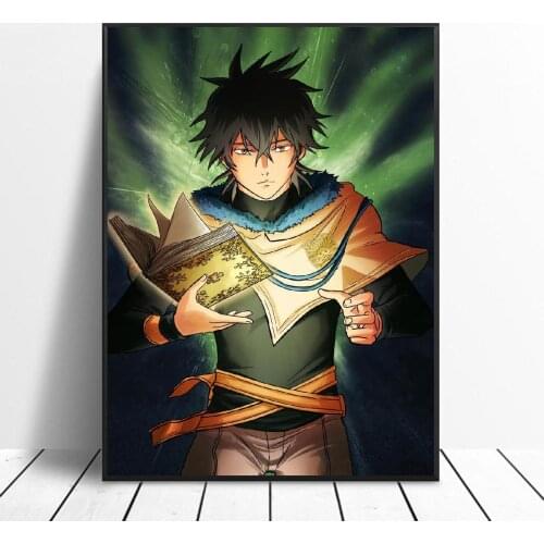Yuno power grimoire Canvas Painting Wall Art Pictures prints home decor Wall poster decoration for living room