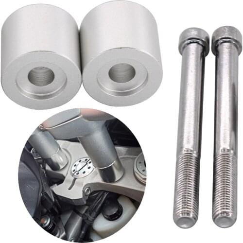 Great Replacement Handlebar Riser Bars clamp For DUCATI MULTISTRADA S 17-19 Bike Motorcycle Handlebar Pole Clip Clamp