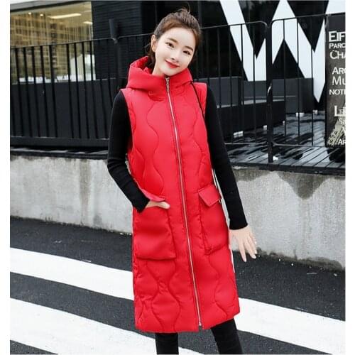Cheap wholesale 2018 new autumn winter Hot selling womens fashion casual female nice warm Vest Outerwear Y75