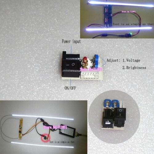 LCD tube LED Backlight tester LCD inverter tester Don't need the LCD driver board test the tube inverter LED Backlights