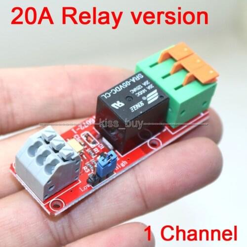 1 Channel 20A Relay Control Module UNO MEGA2560 R3 Raspberry Pi
