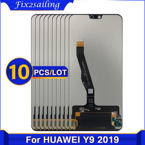 10 Pcs/Lot AAA+ Quality for Huawei Y9 2019 LCD screen display Enjoy 9 Plus with touch screen digitizer assembly replacement