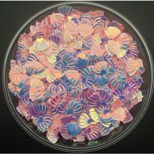 30g/100g 6*8mm Small Nice Lovely Shell Sequins Paillettes Sewing,Wedding Craft,Women Kids DIY Garment Accessory Golden L-Pink