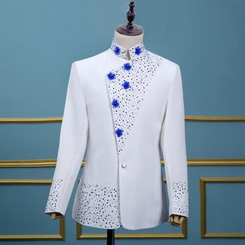 3Wphtato Mens Casual Suits