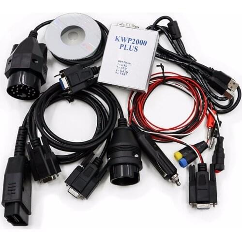 Acheheng KWP 2000 Plus ECU Flasher KWP2000 OBD2 OBDII ECU Chip Tuning Tool Read & Write ECU For Multi Brand Cars Programmer