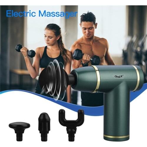 CkeyiN Electric massage Gun Deep Tissue Percussion Muscle Massager Pain Relief Fascia Gun Muscle Relax Body Relaxation Massage