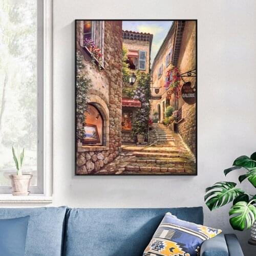 Classical Venice City Landscape Canvas Paintings HD Print Scenery Posters and Prints Home Decor Pictures Cuadros for Living Room