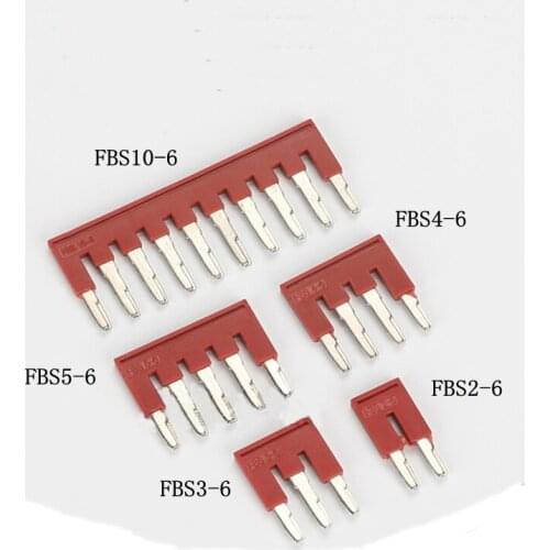 ST spring terminal block FBS10-6 5-6 3-6 4-6 2-6 center edge connector strip