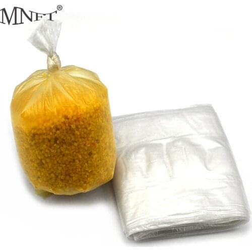 MNFT 1Pcs 65mm*5m PVA Tube Water Melt Bag Carp Fishing Dissolving Water Soluble Bags Fishing Material High Quality