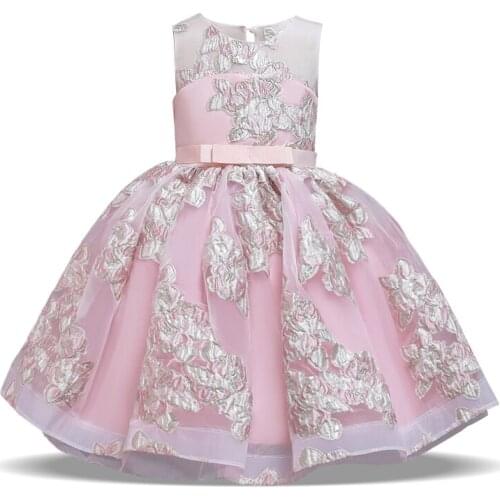 2021 Summer Vintage Dress Costume Kids Dresses For Girls Children Party And Wedding Dress Princess Dress Elegant 3 10 12 Years