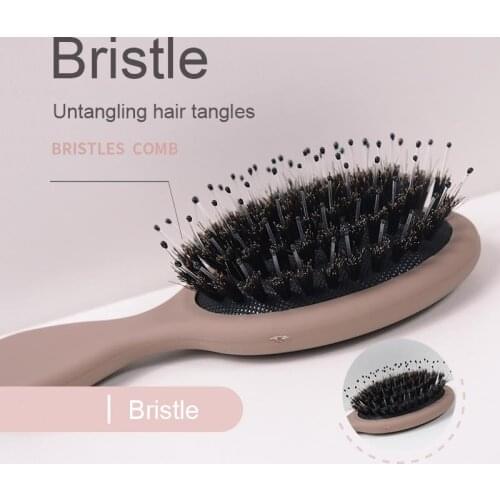 Ladies Air Cushion Comb Comb Wet Curly Hair Comb Salon Hair Styling Woman Massage Comb Air Bag Anti-Static Carrying Belt