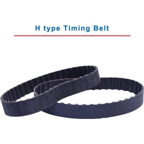 H type timing belt model-56H/145H/160H/165H/170H/180H/185H/195H trapezoid teeth belt teeth pitch 12.7 mm width 25/30 mm