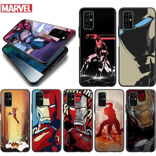 Silicone Cover Iron Man Mecha Marvel For Honor 9 9S 9A 9C 9X 9N 9i V9 10 10i 10X X10 Lite Pro Shockproof Phone Case