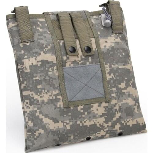 Magazine Recycling Bags Nylon Tactical Drop Pouch Airsoft Military Multicam Camouflage Folding Bag