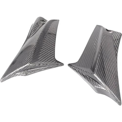 2PCS Carbon Fiber Motorcycle Fuel Tank Side Panel Trim Faring for Suzuki GSXR600 GSXR750 2011 2012 2013 GSXR 600 750