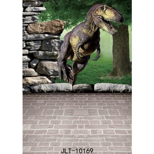 Dinasour Park Vinyl Photographic Background for Party Children Baby Shower New Born Backdrop Photocall Photo Shoot Studio