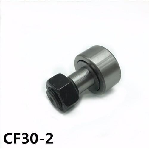 1pcs CF30-2 KR90 KRV90 Cam Follower Bolt-type Needle Roller Bearing M30x1.5 mm Wheel And Pin Bearing
