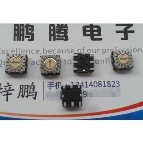1PCS Japan COPAL S-7050TA 0-F/16 bit rotary encoder switch positive code 3:3 internal patch foot
