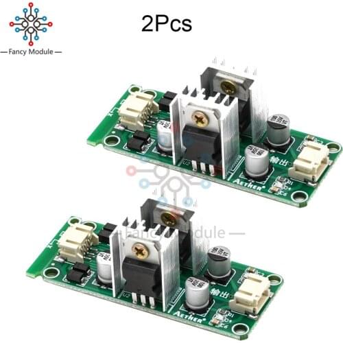 2Pcs/Lot DC18-35V AC15-25V LM7815 + LM7915 ±15V Power Supply Module Dual Voltage Regulator Rectifier Bridge Power Supply Module