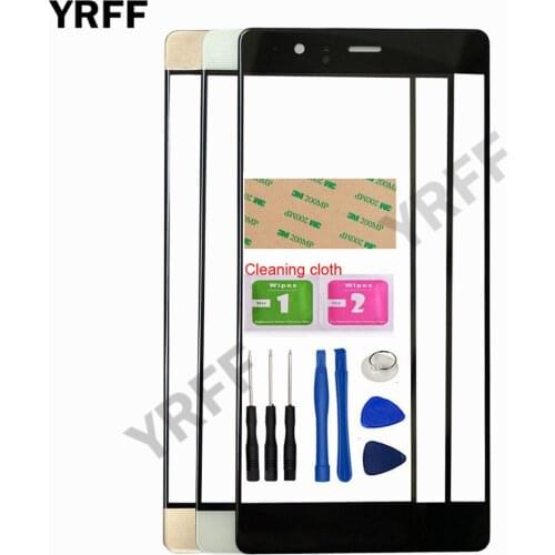 5.5'' For Huawei P9 Plus Mobile Touch Screen Outer Glass For Huawei Ascend P9 plus Front Glass Panel Replacement
