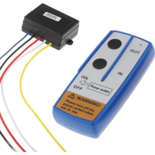 Wireless Winch Remote Control Kit for Truck ATV SUV 12V Switch Handset, Easy to Install