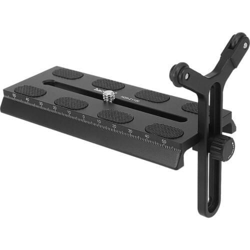 Haoge 120mm Quick Release Plate with Lens Y Bracket for ZHIYUN CRANE 2, CRANE 3 LAB , WEEBILL-S , WEEBILL LAB Gimbal Stabilizer