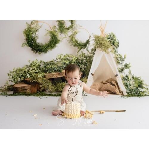 Children photography theme clothing Hundred days according to forest modeling baby studio art photo half year old photo set