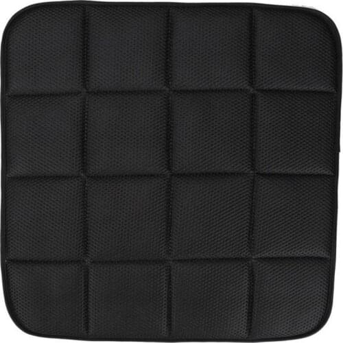 45 x 45cm Bamboo Charcoal Breathable Car Seat Cushion (Black)