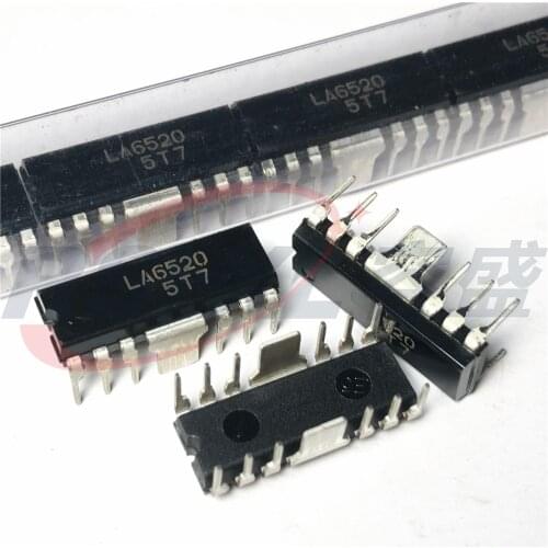 LA6520 DIP-14P NEW ORIGINAL 10PCS/LOT