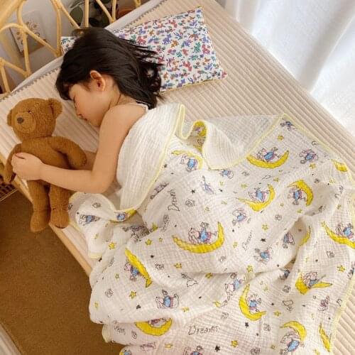Summer Spring Baby Girl Blanket Children Bedding Kid Boys Blanket and Swaddling Newborn Bedding