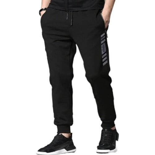 Spring Summer Sports Pants Popular Beam Feet Overall Loose Thin Fiber Casual Pants joggers print mens jumpsuit casual clothing