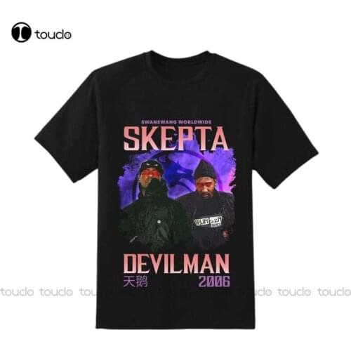 New Skepta Vs Devilman Clash Tee Cotton Tee Shirt