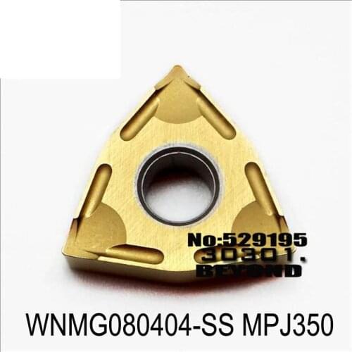 Original WNMG WNMG080404-SS WNMG080408-SS MPJ350 Turning Knife Tool tungsten carbide inserts CNC Lathe Cutter Tools