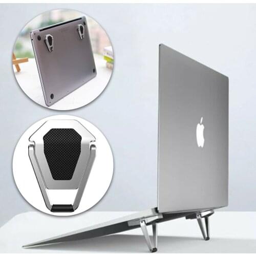 Laptop Cooling Stand Metal Vertical Laptop Stand for MacBook Air Pro Foldable Tablet Stand Bracket Laptop Holder Accessories
