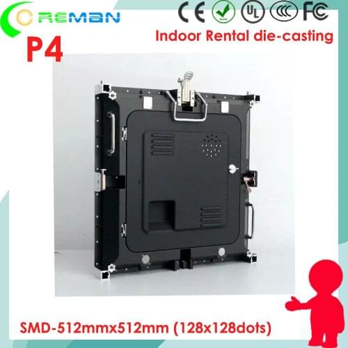 Slim indoor led video tv p4 , Ultra thin led video panel rental outdoor indoor ph4 , pixel pitch 4mm rental led tv wall