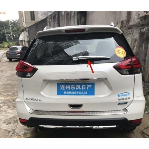 For Nissan X-Trail 2014-2018 High-quality ABS Chrome Rear wiper cover Wiper decorative cover Car styling