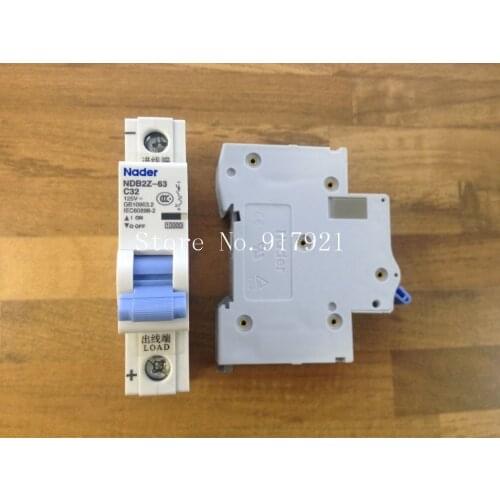 [ZOB] Nader NDB2Z-63 C32 new authentic letter small DC circuit breaker 1P32A air switch --10PCS/LOT