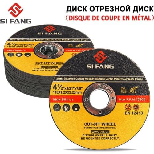 115x1.2x22.23mm Cut Off Wheel 7/8" Angle Grinder Cutting Disc for Metal and Stainless Steel Circular Saw Blade 5-50Pc