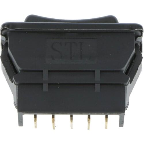 5pin Momentary Power Window Switch With Yellow Green Illumination Light